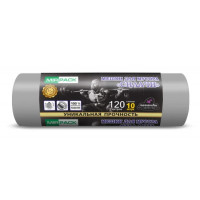 Мешки для мусора ПВД MirPack (МирПак) СИЛАЧИ , Серые, 120 л, 35 мкм, 10 шт Мешки для мусора ПВД MirPack (МирПак) СИЛАЧИ , Серые, 120 л, 35 мкм, 10 шт