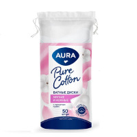 Ватные диски Aura (Аура) Beauty, 50 шт