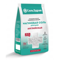 Магниевая соль для ванн СольЗдрав АНГЛИЙСКАЯ, 800 г