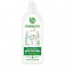 Средство для мытья посуды Synergetic (Синергетик) Алоэ, 1 л