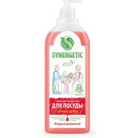 Средство для мытья посуды Synergetic (Синергетик) Сочный Арбуз, 1 л