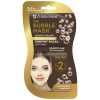 Лифтинг-маска для лица SKIN SHINE Моментальная пузырьковая THE BUBBLE MASK, 14 мл Лифтинг-маска для лица SKIN SHINE Моментальная пузырьковая THE BUBBLE MASK, 14 мл