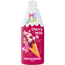 Крем-гель для душа Milk (Милк) Молоко и Вишня, 500 мл
