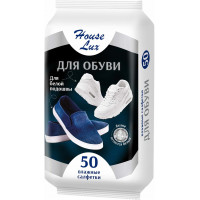 Влажные салфетки House Lux для белой подошвы, 50 шт
