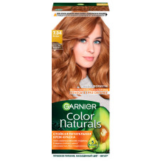 н-7.34  Краска для волос "Garnier" Color Naturals  Янтарь