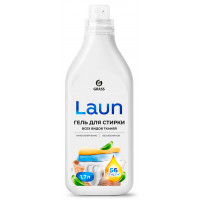 Гель для стирки всех видов тканей Laun от бренда Grass, 1,7 л