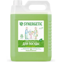 Средство для мытья посуды Synergetic (Синергетик) Сочное Яблоко, 5 л