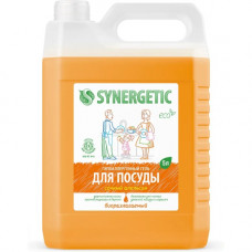 Средство для мытья посуды Synergetic (Синергетик) Сочный апельсин, 5 л