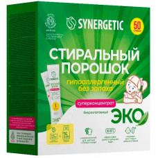 Стиральный порошок Synergetic (Синергетик) 50 стирок, 1.25 кг