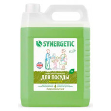 Средство для мытья посуды Synergetic (Синергетик) Зеленый чай, 5 л