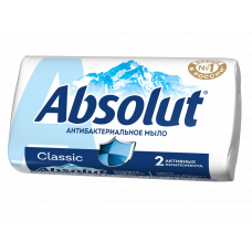 Мыло туалетное антибактериальное Absolut (Абсолют) Classic Ультразащита, 90 г