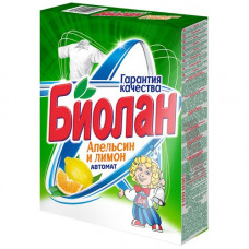 Стиральный порошок автомат Биолан Апельсин и Лимон, 350 г