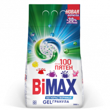Стиральный порошок автомат BiMax (Бимакс) 100 пятен, 3 кг