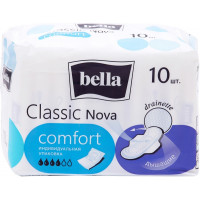 Гигиенические прокладки Bella (Белла) Nova Classiс Komfort, 4 капли, 10 шт