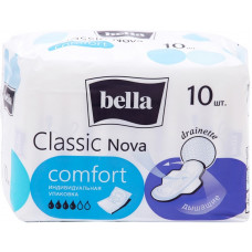 Гигиенические прокладки Bella (Белла) Nova Classiс Komfort, 4 капли, 10 шт