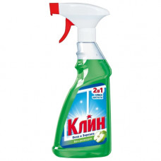 Средство для мытья окон и стекол Clin (Клин) Яблоко, курок, 500 мл