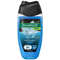 Гель для душа восстанавливающий мужской Palmolive (Палмолив) Men Спорт 3 в 1, 250 мл