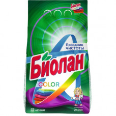 Стиральный порошок автомат Биолан Color, 2,4 кг