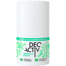 Дезодорант-антиперспирант шариковый Deo Activ Бережная забота, 50 мл