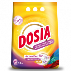 Стиральный порошок автомат Dosia (Дося) Color, 4 кг