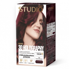 Краска для волос Studio (Студио) тон 3.56 - Темная вишня