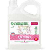Средство для стирки всех видов тканей Synergetic, гипоаллергенное, 2,75 л
