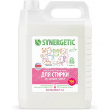Средство для стирки всех видов тканей Synergetic, гипоалергенное, 5 л