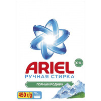 Стиральный порошок для ручной стирки Ariel (Ариэль) Горный родник, 450 г