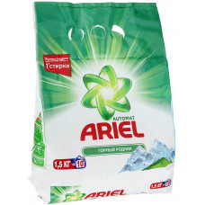 Стиральный порошок автомат Ariel (Ариэль) Горный родник, 1,5 кг