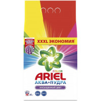 Стиральный порошок автомат Ariel (Ариэль) Аквапудра Color, 6 кг