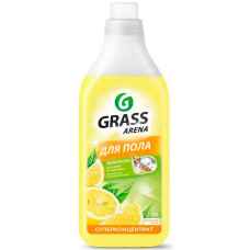 Средство для мытья полов с полирующим эффектом Grass (Грасс) Arena Лимон, 1 л