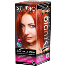 Краска для волос Studio (Студио) тон 7.35 - Ярко-рыжий