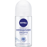 Антиперспирант шариковый женский Nivea Невидимая защита, 50 мл