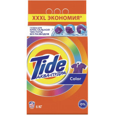 Стиральный порошок автомат Tide (Тайд) Аквапудра «Color», 6 кг