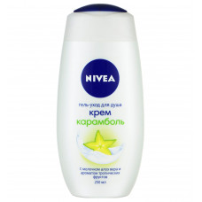 Гель-уход для душа Nivea крем Карамболь, 250 мл