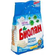 Стиральный порошок для ручной стирки Биолан Эконом эксперт, 2,4 кг