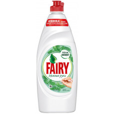 Средство для мытья посуды Fairy (Фейри) Нежные руки Чайное дерево и мята, 650 мл