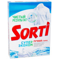 Стиральный порошок для ручной стирки Sorti (Сорти) Супер Эконом, 350 г