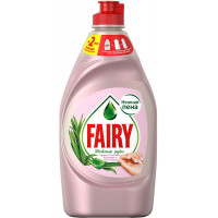 Средство для мытья посуды Fairy (Фейри) Розовый жасмин и Алоэ вера, 450 мл