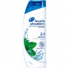 Шампунь-бальзам для волос Head and Shoulders (Хед Энд Шолдерс) Ментол 2 в 1, 200 мл