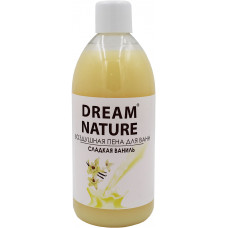 Пена для ванн Dream Nature Сладкая ваниль с ванилью, 1 л