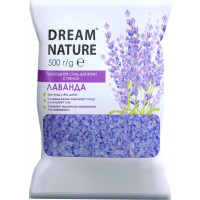 Соль с пеной для ванн Dream Nature Лаванда, 500 г