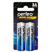 Батарейки Perfeo (Перфео) Super Alkaline АА, LR6/2BL, 2 шт Батарейки Perfeo (Перфео) Super Alkaline АА, LR6/2BL, 2 шт