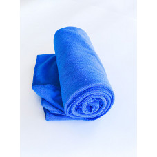 Салфетка из микрофибры (без упаковки), цвет синий, 60х80 см