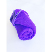 Салфетка из микрофибры (без упаковки), цвет фиолетовый, 80х100 см