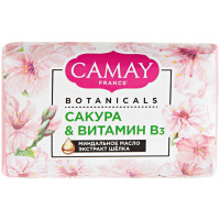 Туалетное мыло Camay (Камей) Botanicals «Сакура и Витамин В3», 85 г Туалетное мыло Camay (Камей) Botanicals «Сакура и Витамин В3», 85 г