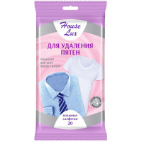 Влажные салфетки House Lux для удаления пятен, 20 шт