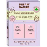 Подарочный набор для женщин DREAM NATURE Diva (шампунь+бальзам для волос по 330 мл)