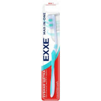 Зубная щетка EXXE Max-in-one, щетина средней жесткости