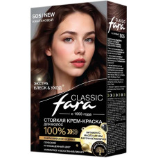 Краска для волос Fara (Фара) Classic, тон 505 - Каштановый